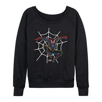 Women's Marvel Spider-Man French Terry Long Sleeve Tee