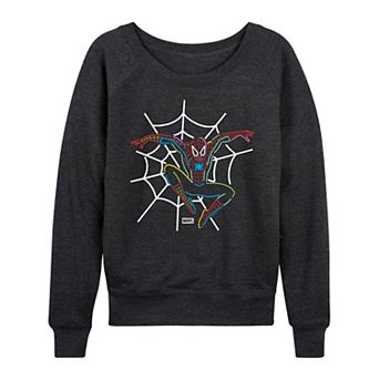 Women's Marvel Spider-Man French Terry Long Sleeve Tee