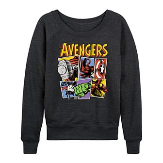 Women's Marvel The Avengers French Terry Long Sleeve Tee