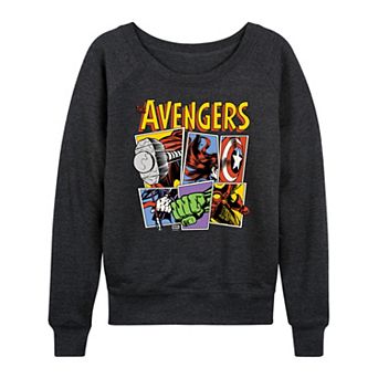 Women's Marvel The Avengers French Terry Long Sleeve Tee