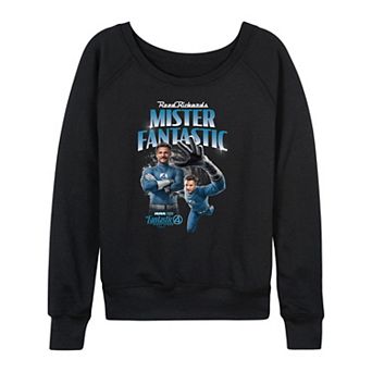 Women's Marvel The Fantastic Four: First Steps Mr. Fantastic French Terry Long Sleeve Tee
