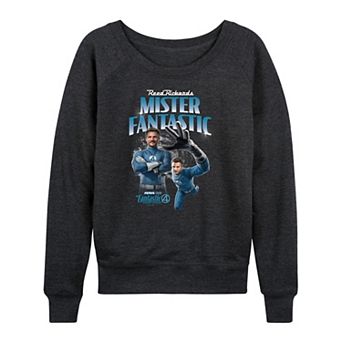 Women's Marvel The Fantastic Four: First Steps Mr. Fantastic French Terry Long Sleeve Tee