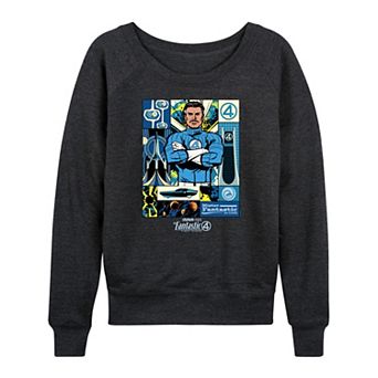 Women's Marvel The Fantastic Four: First Steps Mr. Fantastic French Terry Long Sleeve Tee