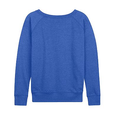 Women's Marvel The Fantastic Four: First Steps Invisible Woman French Terry Long Sleeve Tee