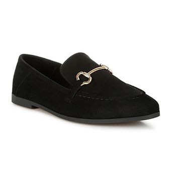 London Rag Kingsley Women's Horsebit Detail Loafers