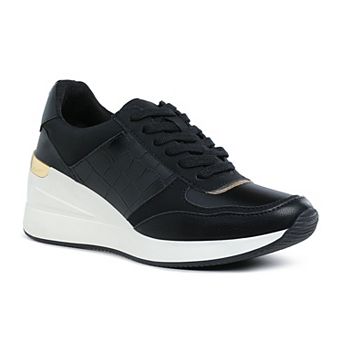 London Rag Noltas Women's Chunky Wedge Heel Sneakers