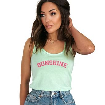 Simply Sage Market Sunshine Block Racerback Tank