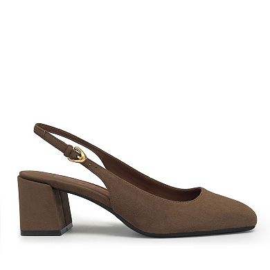 Aerosoles Izara Women's Slingback Block Heel Pumps