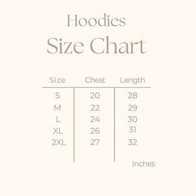 Simply Sage Market Jolly Vibes Varsity Thick Outline Hoodie