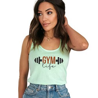 Simply Sage Market Gym Life Racerback Tank