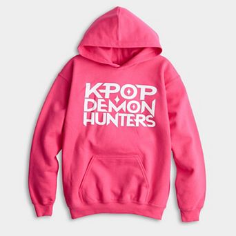Girls KPOP Demon Hunters Graphic Hoodie