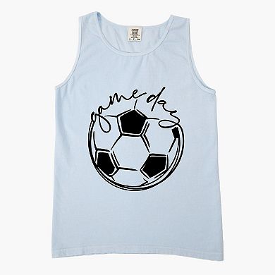 Simply Sage Market Game Day Soccer Garment Dyed Tank
