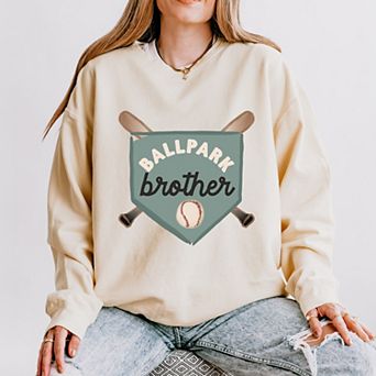 Simply Sage Market Ballpark Brother Lightweight Garment Dyed Sweatshirt