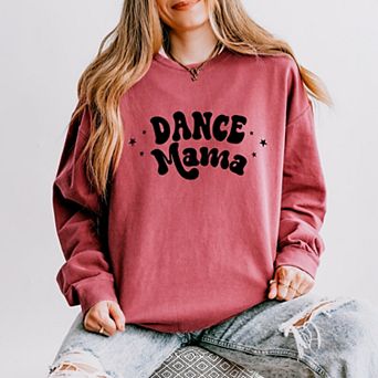 Simply Sage Market Dance Mama Stars Lightweight Garment Dyed Sweatshirt