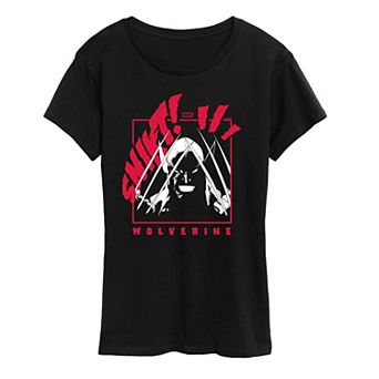Women's Marvel Wolverine SNIKT! Claws Graphic Tee