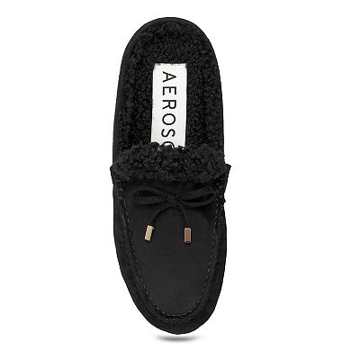 Aerosoles Dafina Women's Slip-On Mules With Pom Pom Accent