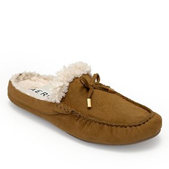 Aerosoles Dafina Women's Slip-On Mules With Pom Pom Accent