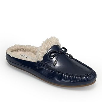 Aerosoles Dafina Women's Slip-On Mules With Pom Pom Accent