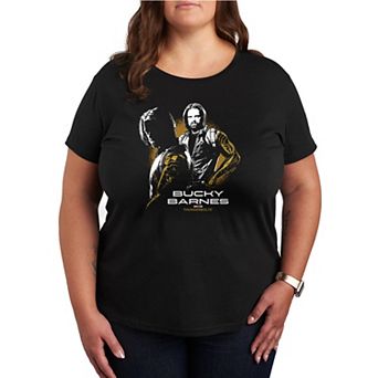 Plus Size Marvel Thunderbolts Bucky Barnes Graphic Tee