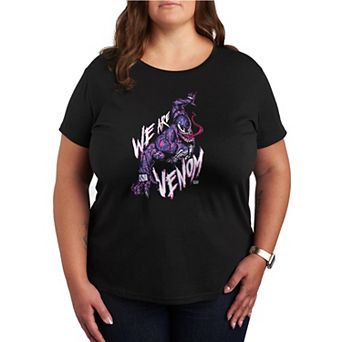Plus Size Marvel Venom We Are Marvel Venom Graphic Tee