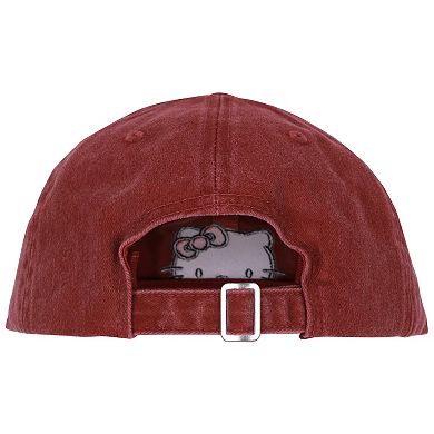 Women's Hello Kitty Pigment-Washed Dad Cap