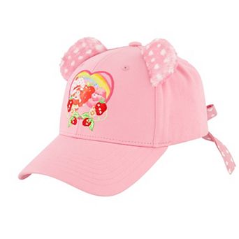 Women's Care Bears x Strawberry Shortcake 3D Ears Baseball Cap with Bow