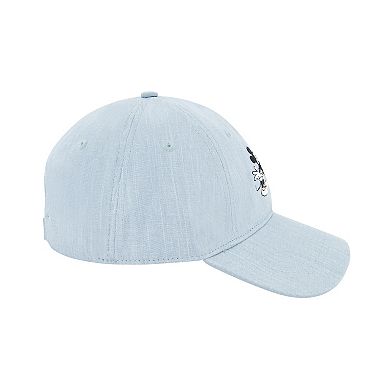 Women's Disney's Mickey & Minnie Mouse Heart Hands Embroidery Dad Cap