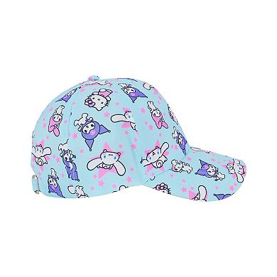 Women's Sanrio Hello Kitty & Friends All-Over Print Baseball Cap