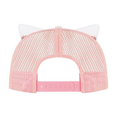 Women's Sanrio Hello Kitty 3D Ears Sequin Baseball Cap