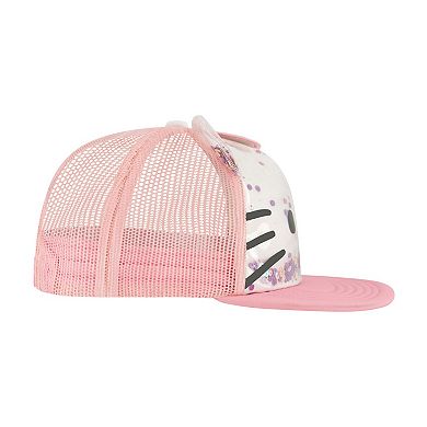 Women's Sanrio Hello Kitty 3D Ears Sequin Baseball Cap