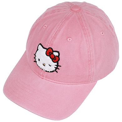 Women's Sanrio Hello Kitty Chenille Patch Dad Cap