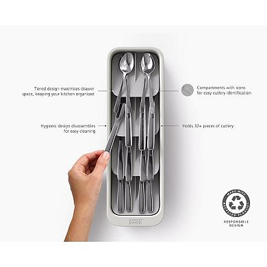 Joseph Joseph DrawerStore™ Compact Tiered Cutlery Organizer