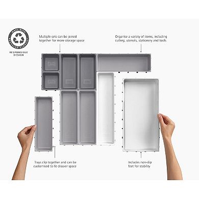 Joseph Joseph Blox™ 10-pc. Modular Drawer Organizer Set
