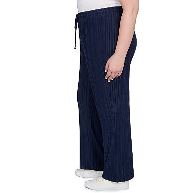 Hearts of Palm Plus Size The Blueprint Solid Textured Hatchi Pant