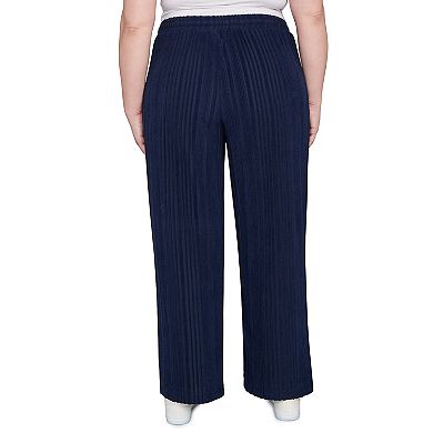Hearts of Palm Plus Size The Blueprint Solid Textured Hatchi Pant