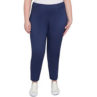 Hearts of Palm Plus Size The Blueprint Solid Faux Suede Pant