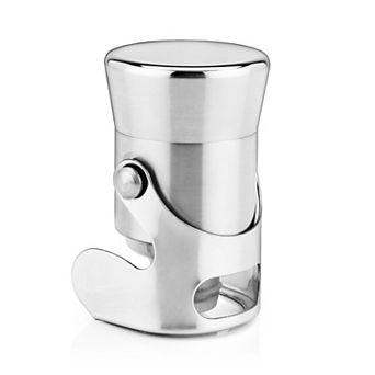 Harrison Heavyweight Champagne Stopper in Silver Viski®