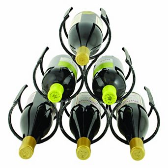 Wine Shrine Metal Bottle Holder by Twine®