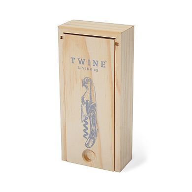 Wooden Double Hinged Corkscrew by Twine®