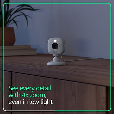 Blink Mini 2K Security Camera with Color Night Vision & Motion Detection