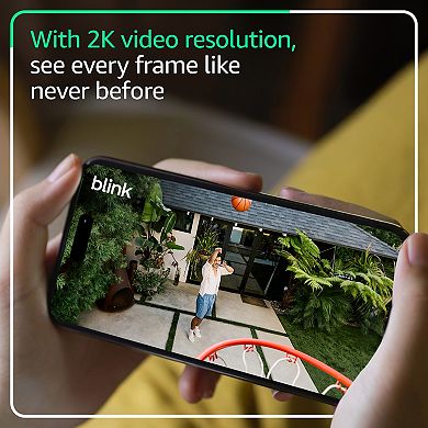 Blink 3-pk. 2K Video Resolution Wireless Smart Security Cameras