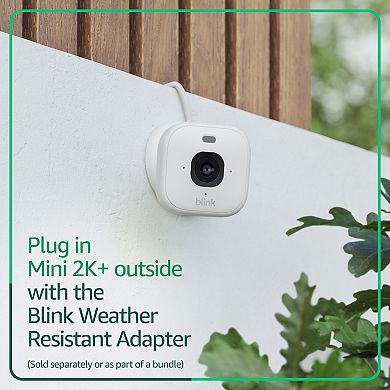 Blink Mini 2-pk. 2K Wireless Plug-In Security Camera