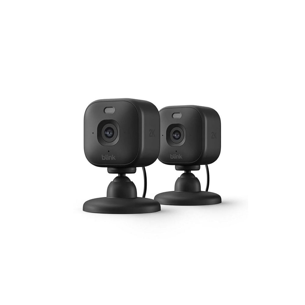 Blink Mini 2-pk. 2K Wireless Plug-In Security Camera