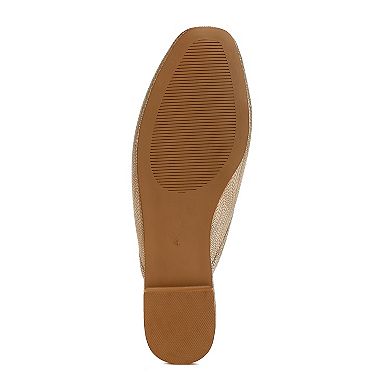 Rag & Co Jaylor Women's Bow Slip-On Mules