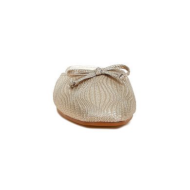 Rag & Co Jaylor Women's Bow Slip-On Mules