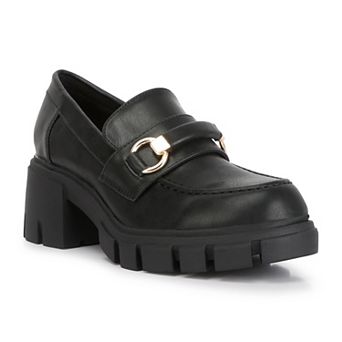 Rag & Co Evangeline Women's Chunky Platform Loafers