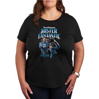 Plus Size Marvel The Fantastic Four: First Steps Mister Fantastic Graphic Tee
