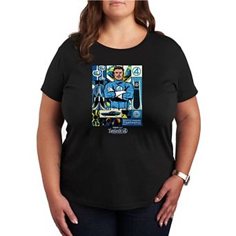 Plus Size The Fantastic Four Mister Fantastic Graphic Tee