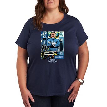 Plus Size The Fantastic Four Mister Fantastic Graphic Tee