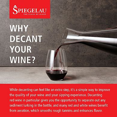 Spiegelau Style 1L Wine Decanter (Set of 1)